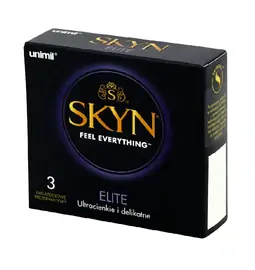 Kondómy bez latexu - SKYN kondómy Elite 3 ks - 5011831089770