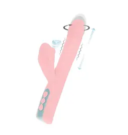 Tlakové stimulátory na klitoris - Romant Elvis pulzátor s podtlakovým stimulátorom ružový