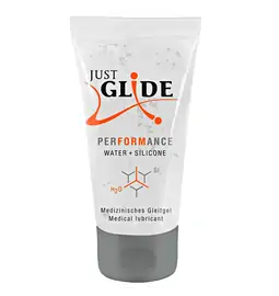 Hybridné lubrikačné gély - Just Glide Performance lubrikačný gél 50 ml