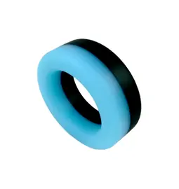Erekčné krúžky nevibračné - BASIC X Remy erekčný krúžok modrý