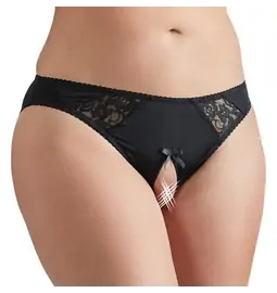 Erotické nohavičky - Cottelli Curves XL nohavičky - 23105381041 - L