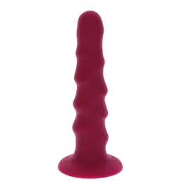 Dildá s prísavkou - Get Real Vrúbkované dildo 16 cm