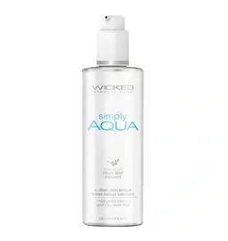 BIO a Vegan lubrikačné gély - Wicked Simply Aqua Lubrikačný gél 120 ml