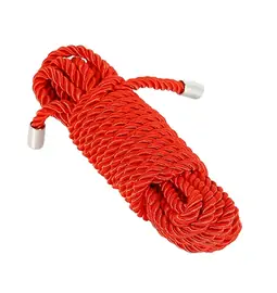 Putá a bondage - BASIC X bondážne lano z polypropylénu 5 m červené