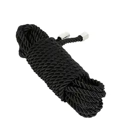 Putá a bondage - BASIC X bondážne lano z polypropylénu 5 m čierne