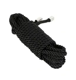 Putá a bondage - BASIC X bondážne lano z polypropylénu 10 m čierne