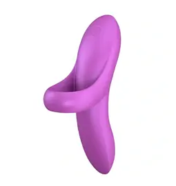 Vibrátory na klitoris - Satisfyer Bold Lover Vibrátor na prst - ružový