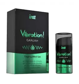 Stimulácia klitorisu a vagíny - intt Vibration! Tingling effect gel - Ganjah 15 ml