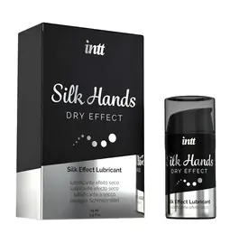 Silikónové lubrikačné gély - intt Silk Hands Dry effect Lubrikant 15 ml