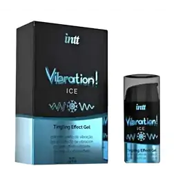 Stimulácia klitorisu a vagíny - intt Vibration! Ice Tingling effect gel 15 ml