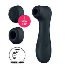 Tlakové stimulátory na klitoris - Satisfyer Pro 2 Generation 3 Bluetooth/App Stimulátor na klitoris - Black
