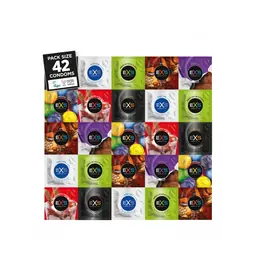 Veľké balenia kondómov - EXS Variety Pack 1 Kondoómy 42 ks