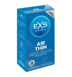 Ultra jemné a tenké kondómy - EXS Air Thin Kondómy 12 ks