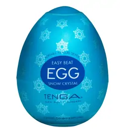 Masturbační vajíčka - Tenga Egg Snow Crystal masturbátor s chladivým účinkom
