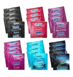 Akčné a darčekové sady kondómov - Pasante kondómy Testovacia sada č.3 - 24 ks