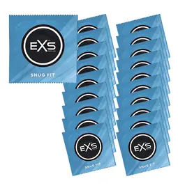 Extra malé kondómy - EXS Sada kondómov Snug Fit 20 ks