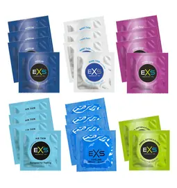 Akčné a darčekové sady kondómov - EXS kodnomy Testovacia sada č.5 - 22 ks