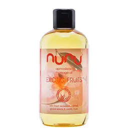 Masážne oleje - NURU Masážny olej Exotic fruits 250 ml