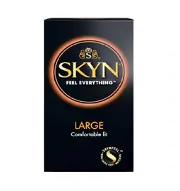 Kondómy bez latexu - SKYN kondómy Large 10 ks