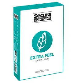 Ultra jemné a tenké kondómy - Secura kondómy Extra Feel 48 ks