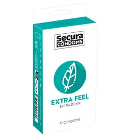 Ultra jemné a tenké kondómy - Secura kondómy Extra Feel 12 ks