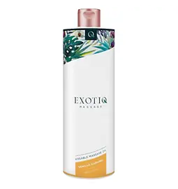Masážne oleje - EXOTIQ masážny olej Vanilla Caramel 500 ml