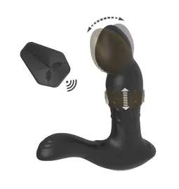 Masáž prostaty - BASIC X Raptor stimulátor prostaty čierny
