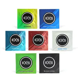 Akčné a darčekové sady kondómov - EXS Variety Pack 2 Kondómy 42 ks