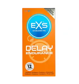 Kondómy predlžujúce styk - EXS Delay kondómy 12 ks