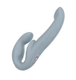 Nasadzovacie penisy, strap-on - FUN FACTORY Share Vibe Pro strap-on - Cool Grey