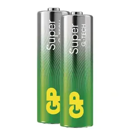 Nabíjačky a batérie - GP Super - alkalická baterie AA 2 ks