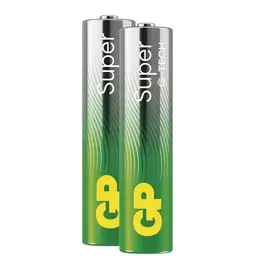 Nabíjačky a batérie - GP Super - alkalická baterie AAA 2 ks
