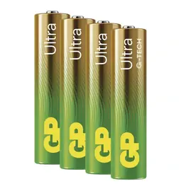Nabíjačky a batérie - GP Ultra - alkalická batéria AAA 4 ks