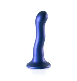 Nasadzovacie penisy, strap-on - OUCH! Curvy G-Spot Dildo 18 cm