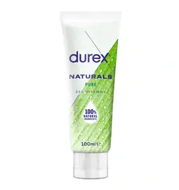 Lubrikačné gély na vodnej báze - DUREX Naturals Pure Intimní gel 100 ml