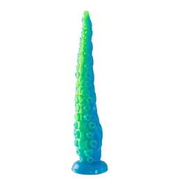 Dildá s prísavkou - EPIC Scylla fluorescent dildo - Small size