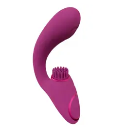 Vibrátory na G-bod - VIVE Gen G-Spot vibrátor a stimulátor klitorisu - Pink