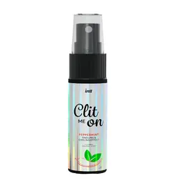 Stimulácia klitorisu a vagíny - intt Clit me on tekutý vibrátor s chladivým účinkom - Peppermint 12 ml