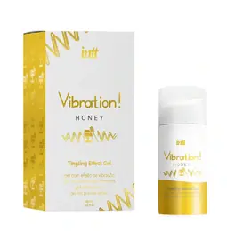 Stimulácia klitorisu a vagíny - INTT Vibration! stimulačný gél - Honey 15 ml