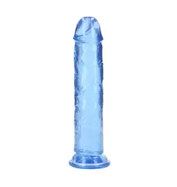 Dildá s prísavkou - Realrock Realistické dildo s prísavkou 22 cm - modré