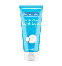 Lubrikačné gély na vodnej báze - Pasante Gentle Light lubrikačný gél 75 ml