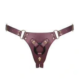 Nasadzovacie penisy, strap-on - strap-on-me Simili generous postroj - vínový