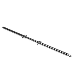 Putá a bondage - OUCH! rozperná tyč s očkami 88,5 cm - strieborná