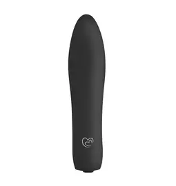 Mini vibrátory - EasyToys Velvet Vibe mini vibrátor - čierny