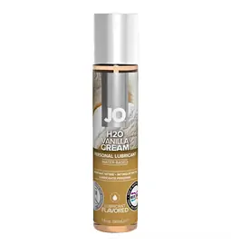 Lubrikačné gély s príchuťou alebo vôňou - JO H2O lubrikačný gél 30 ml - vanilka
