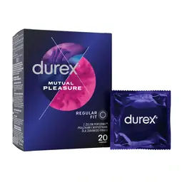 Kondómy predlžujúce styk - Durex kondómy Mutual Pleasure 20 ks