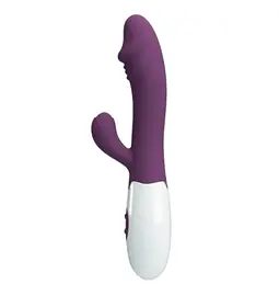 Rotačné a rabbit vibrátory - Pretty Love Snappy rabbit vibrátor - purple