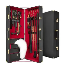 Výhodné BDSM sety - Bedroom Fantasies Bondage Suitcase 17 ks