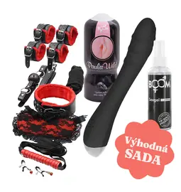 VÝHODNÉ EROTICKÉ DARČEKOVÉ SADY SEXSHOP - Balíček Žhavý večer II.