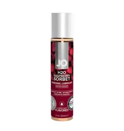 Lubrikačné gély s príchuťou alebo vôňou - JO H2O lubrikačný gél 30 ml - maliny